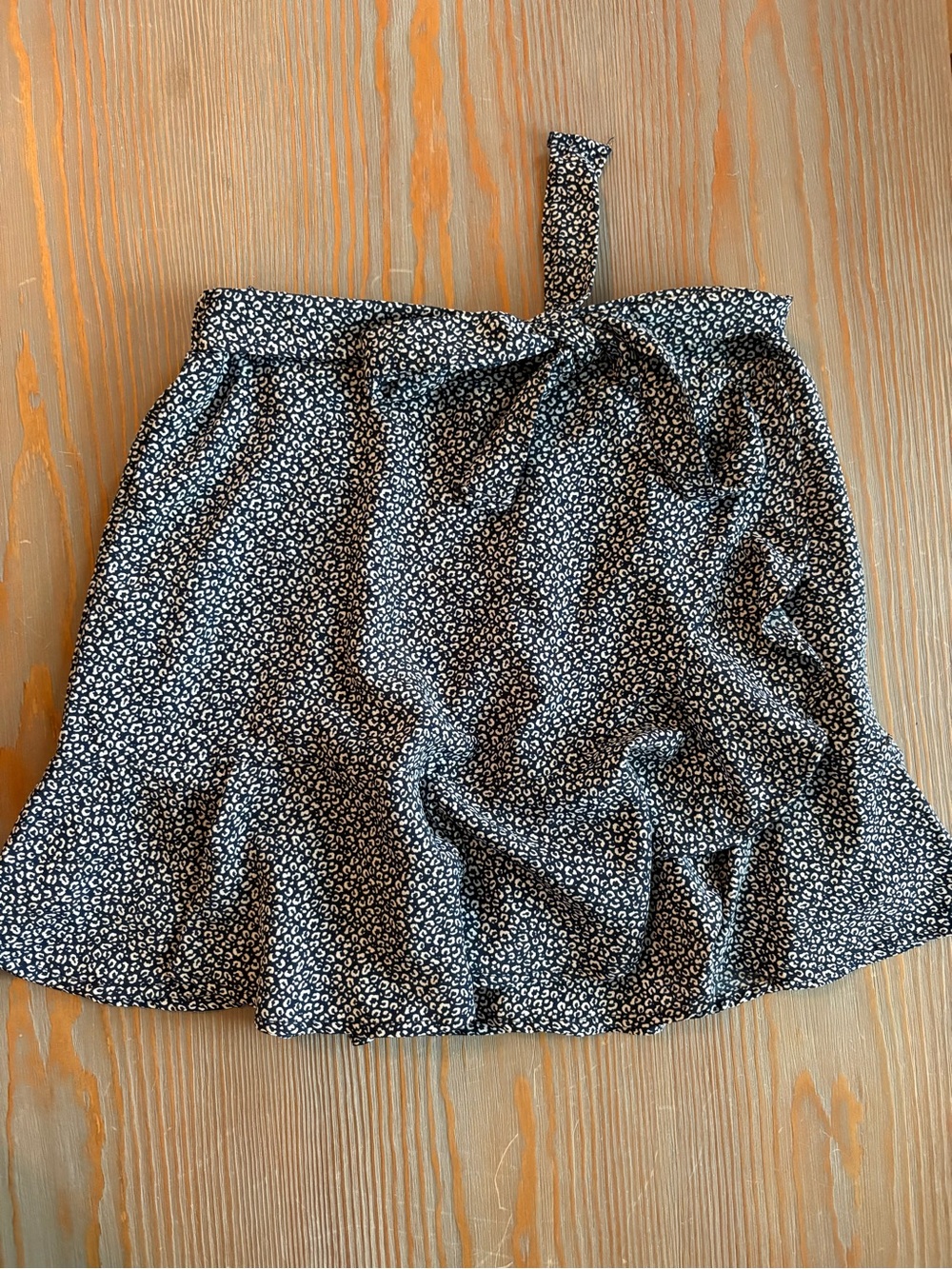 Altar'd State Vintage Ruffle Skirt w/ Bow